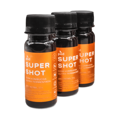 Kit Mensal 30 un. SUPER SHOTS R$8 - Pod Kombucha