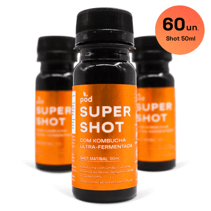 Kit 60 dias SUPER SHOTS R$7 - Pod Kombucha